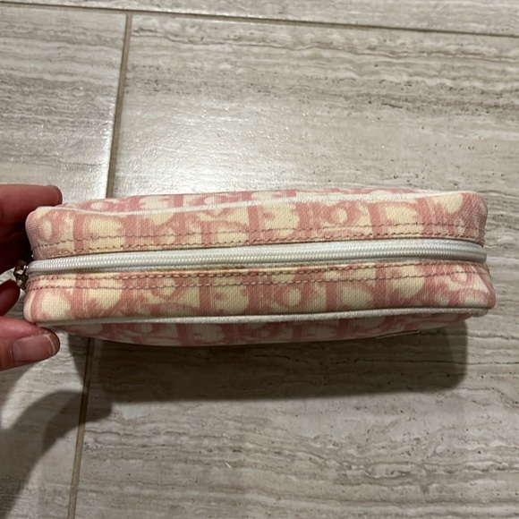 Christian Dior Trotter Canvas Cosmetics Pouch - Picture 9 of 9